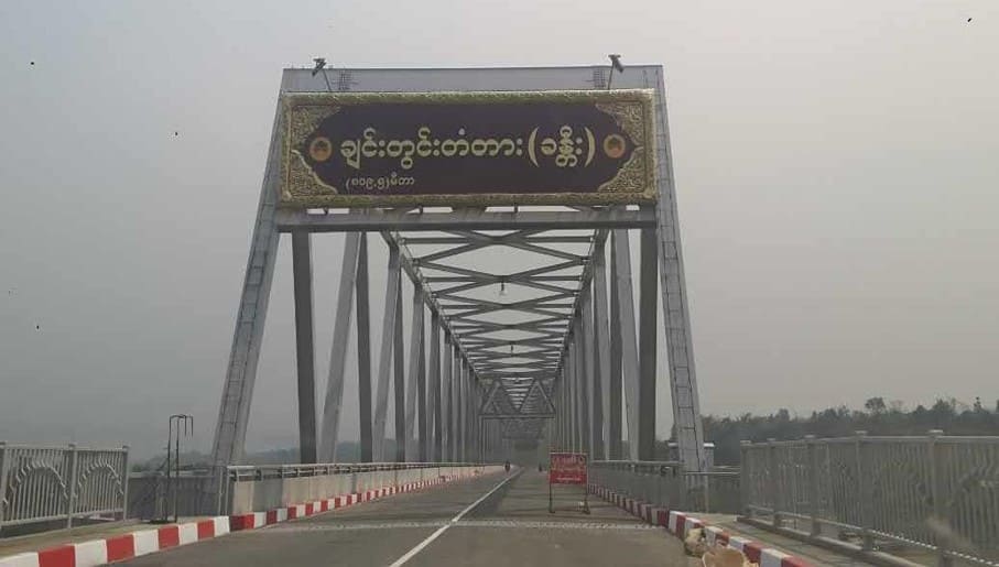 Chindwin River Crossing Bridge