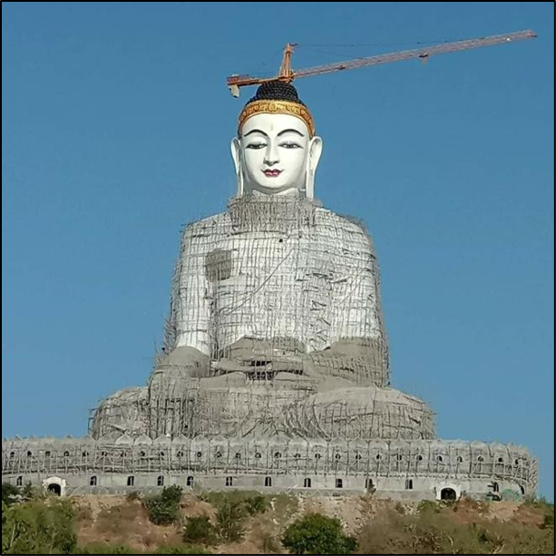 Largest Statue in Myanmar, World No. 3 Highest