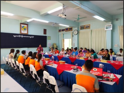 တက္ကသိုလ်ကျောင်းများသို့ ကျပ်သိန်း(၅,၀၀၀)ဖိုး    သင့်ထောက်ကူ ပစ္စည်းများလှူဒါန်းခြင်း